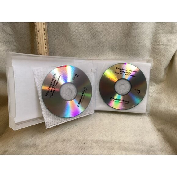 King James Version Holy Bible New Testament Audio CDs By Brilliance Audio - Picture 3 of 3
